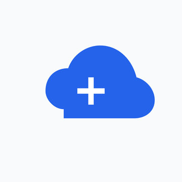 Professional Secure Cloud Protection Security Technology Icon