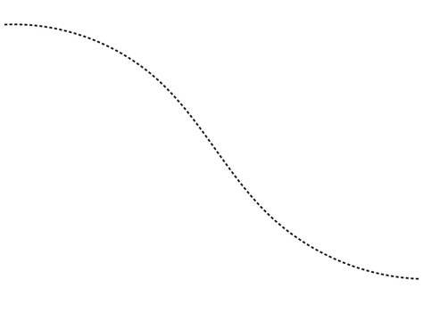 Abstract Hand-Drawn Dotted Line Collection. Dotted Spiral Curve Line. Hand Sketched Curly Border. Curly dotted line. Long dashed hand drawn squiggle.