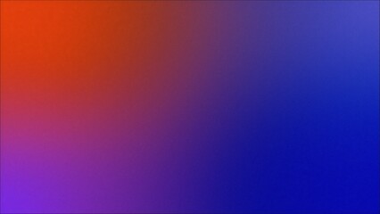 Obraz premium Abstract gradient background with orange purple and blue colors and a soft grainy texture