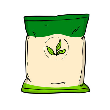 fertilizer digital drawing illustration isolated