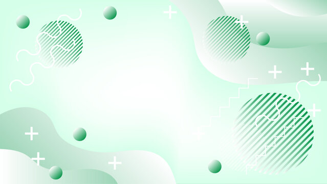 abstract background with green and white gradient color