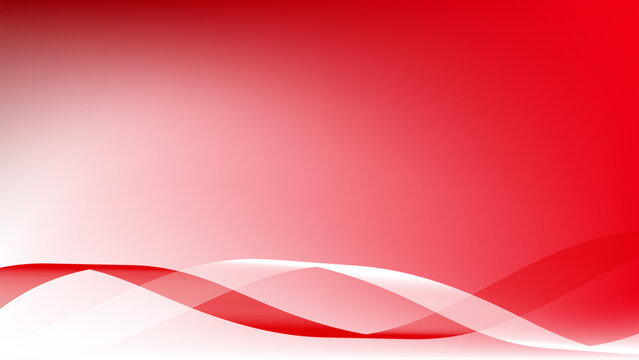 abstract red background with waves