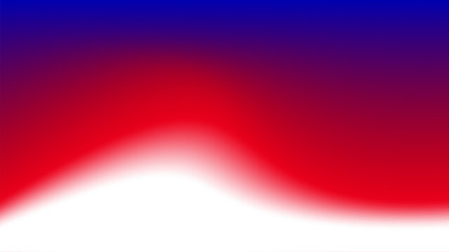 abstract red white and blue background with waves