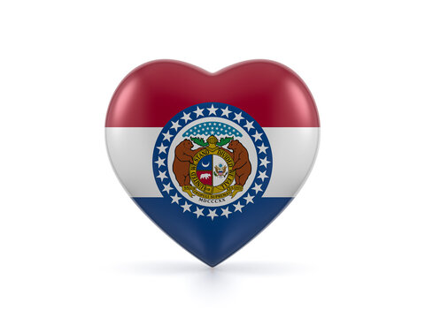 Missouri state heart flag