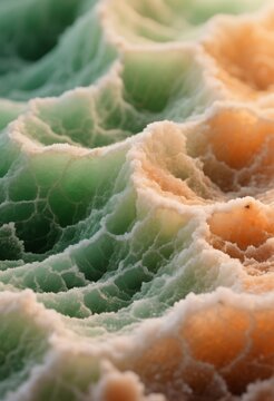 salt crust ripple texture
