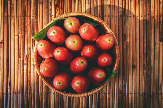 Fresh Wax apples from Asian