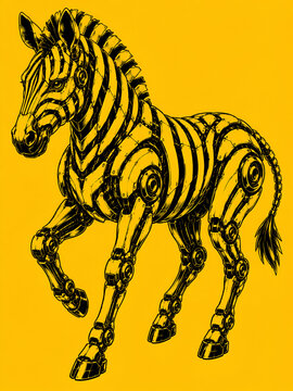 zebra vector illustration
