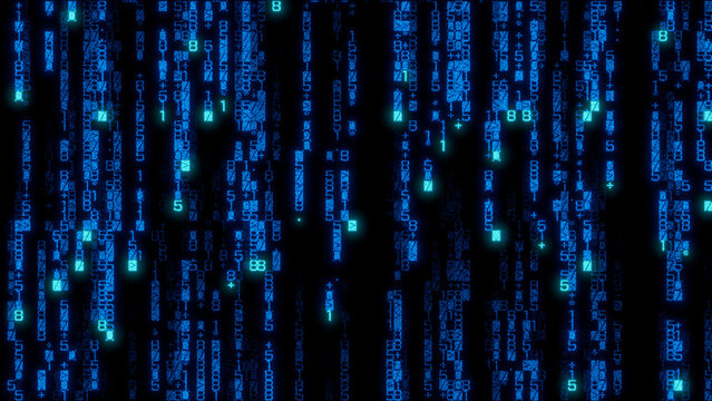 Vibrant abstract digital matrix featuring a dense arrangement of interconnected blue and green lines on a solid black background, ideal for web development and data visualization