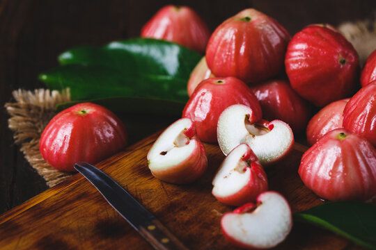 Fresh Wax apples from Asian