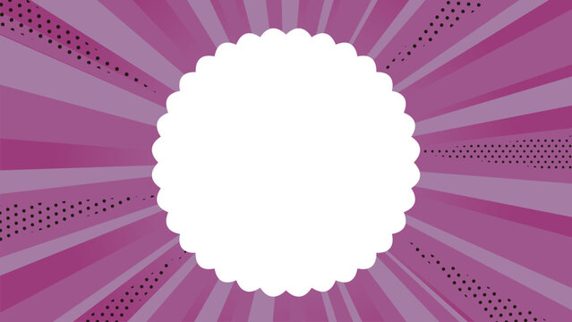 halloween_background_sunburst_orbk_super_6000x3Red purple Halloween sunburst background with white frame and copy space, ハロウィン バナー375