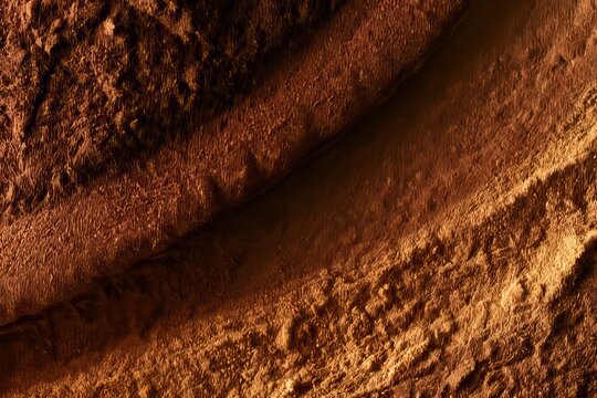 Natural texture of rock in a canyon during daylight