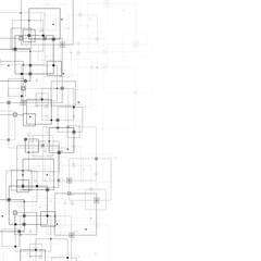 Obraz premium Vector Modern Visualization Of Geometric Transparent Blocks