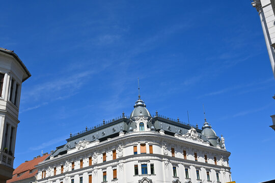 Ornate historic building in Budapest Castle District