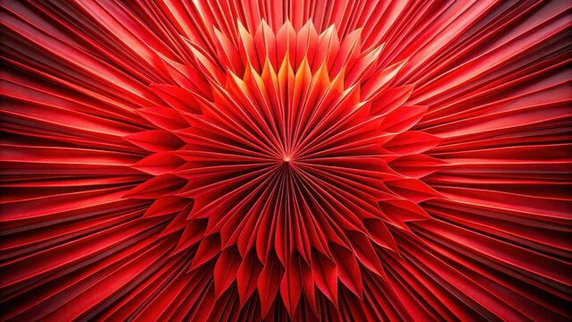 Vivid red paper texture radiates energy passion and a bold tactile essence copy space