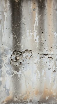 Close up of a spider on weathered concrete wall.