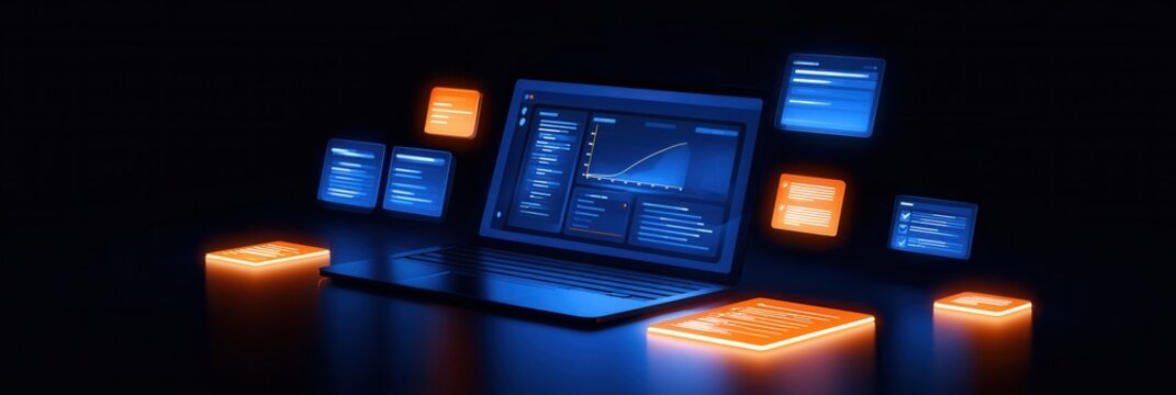 AI demand forecasting dashboard for online education