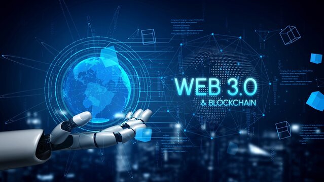 Futuristic Handicraft Robot Interacting with Global Network and Blockchain Concept in Web 3.0 Environment for Innovation and Technology Themes. Entropy.