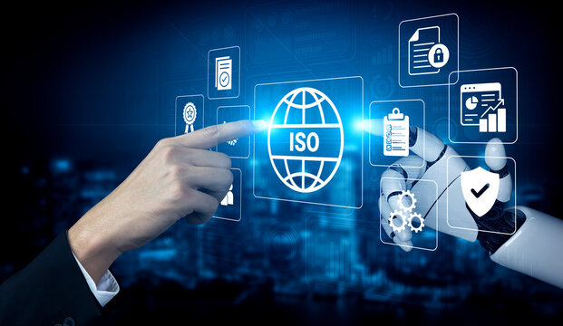 Human and Robot Collaboration in ISO Standards Implementation with Digital Interface and Security Symbols for Modern Business Solutions. Glyphic.
