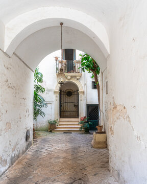 Scenic view in Galatina, Province of Lecce, Apulia, Italy.