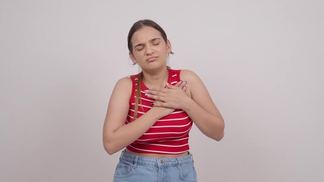 Indian Teenage Girl Severe Chest Pain
