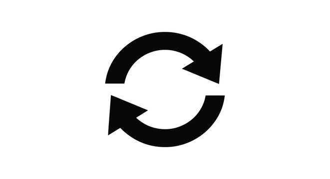 Circular arrow icon depicts continuous recycling and loop processes