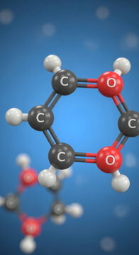 Molecular Structure of Organic Compounds with Colorful Atoms