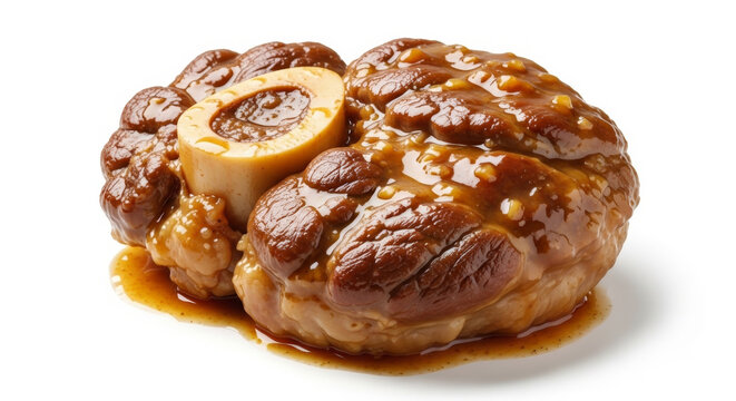 Savory Glazed Osso Buco with Juicy Bone Marrow and Rich Sauce