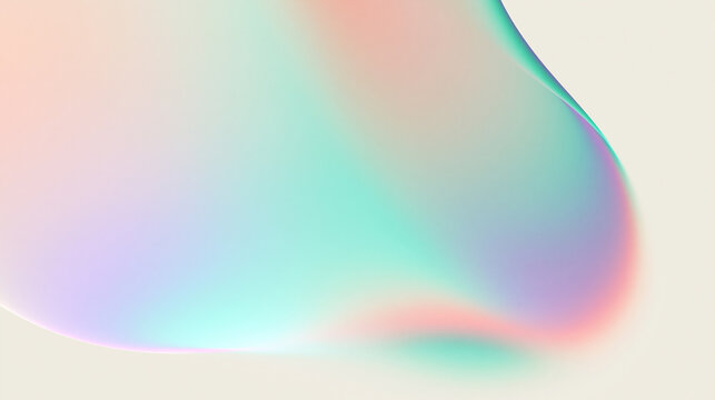 Pastellfarbener abstrakter Hintergrund mit weichen Farbverl&auml;ufen in Rosa, T&uuml;rkis und Gr&uuml;n, ideal f&uuml;r moderne Pr&auml;sentationen.