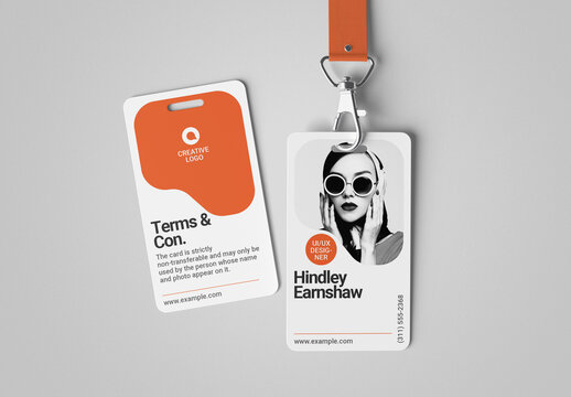 ID Card Design Template