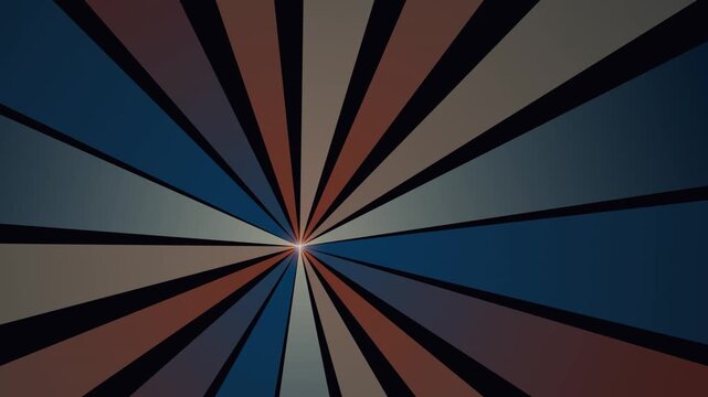 Dynamic geometric background with radial lines