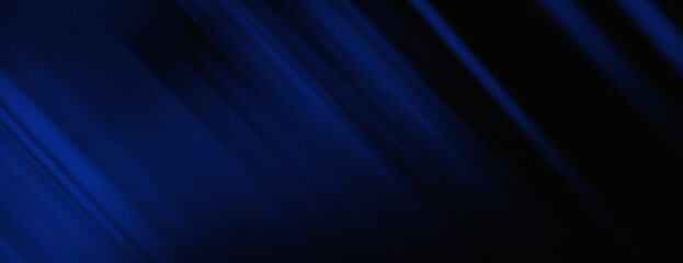 Obraz premium Abstract Dark Blue Horizontal Speed Lines Background Technology Motion Blur Effect
