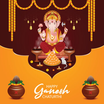 Ganesh Chaturthi background
