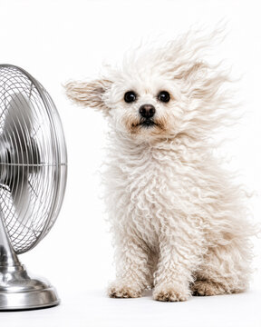 Hund, Ventilator, Abk&uuml;hlung