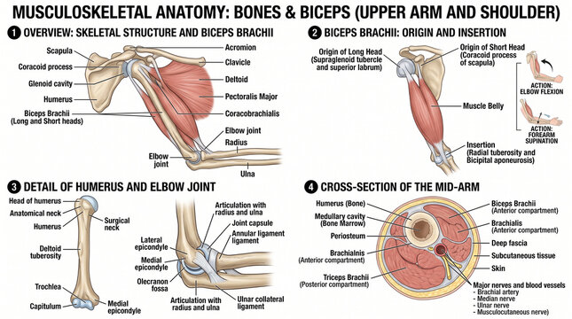 Anatomy of the Upper Arm: Musculoskeletal System