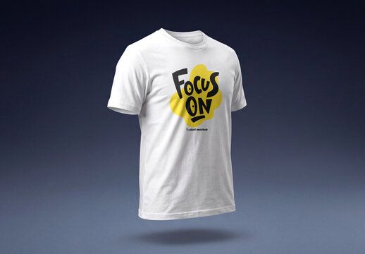 White T-Shirt Mockup