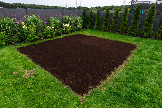 Preparing a lawn for new grass seeding