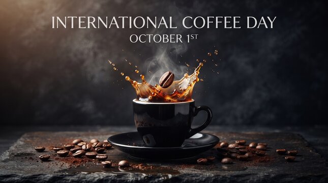 international coffee day background
