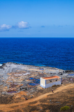 Historic Salinas del Bufadero Saltworks on Gran Canaria