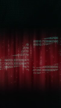 Animation of security chain and data processing