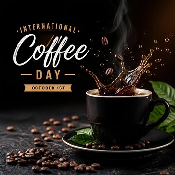 international coffee day background