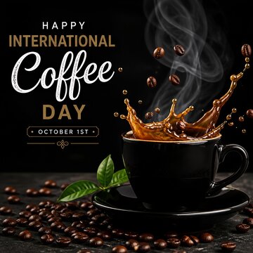 international coffee day background