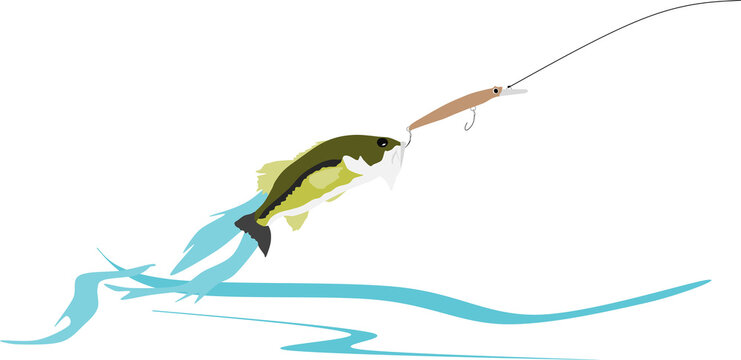 釣りのイラスト