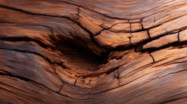 This close-up image showcases a beautifully detailed wooden surface, highlighting intricate textures, deep grooves, and natural tones that evoke warmth and earthy ambiance.