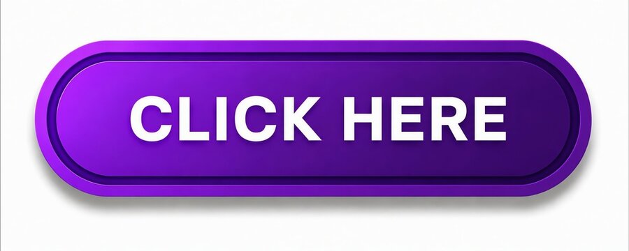 Purple call to action click here button with white text