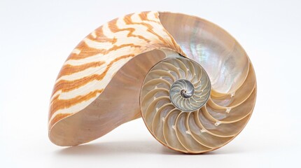 sea snail home ocean mollusk casing marine animal housing sea creature armor golden ratio geometry sacred mathematics art fibonacci art piece mathematical sculpture
