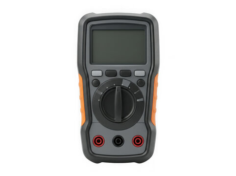 digital multimeter electronic testing measurement diagnostic instrument isolated on transparent background