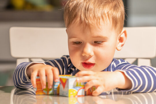 Early childhood development through simple educational toys.