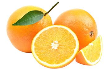 Fresh orange fruit