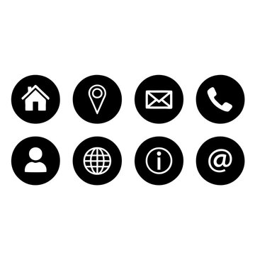 Web icon set. Website set icon vector. for computer and mobile 