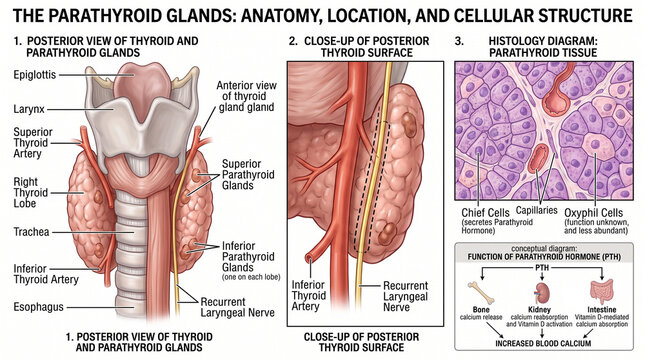 Anatomy of the Thyroid and Parathyroid Glands
